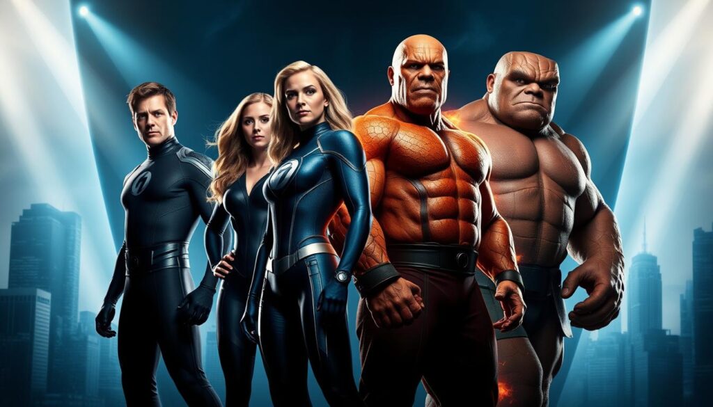 Reparto de Los 4 Fantásticos