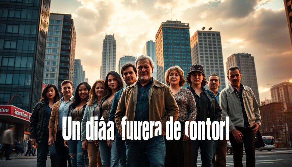 Reparto de Un día fuera de control 2025