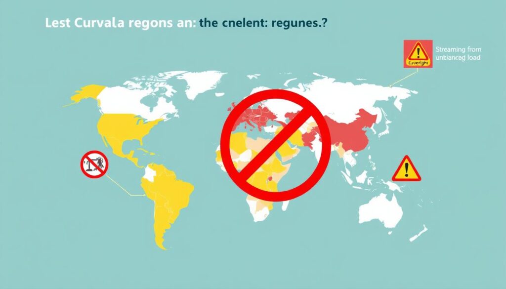 Representación de los aspectos legales relacionados con el uso de Cuevana en diferentes países Representación de los aspectos legales relacionados con el uso de Cuevana en diferentes países